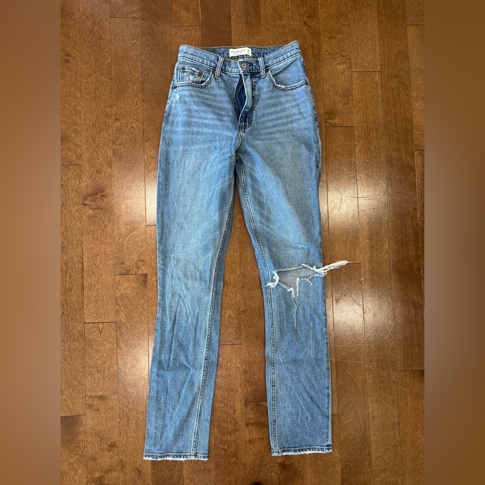 A+F The 90s Slim Straight Curve Love